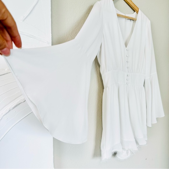 Alexis White Martin Silk Romper - Picture 10 of 14